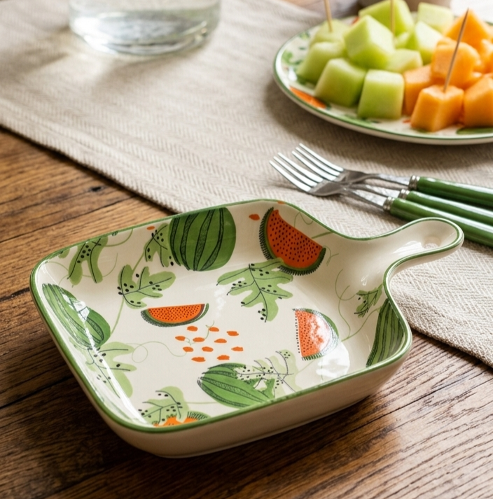 Serving Platter with Handle