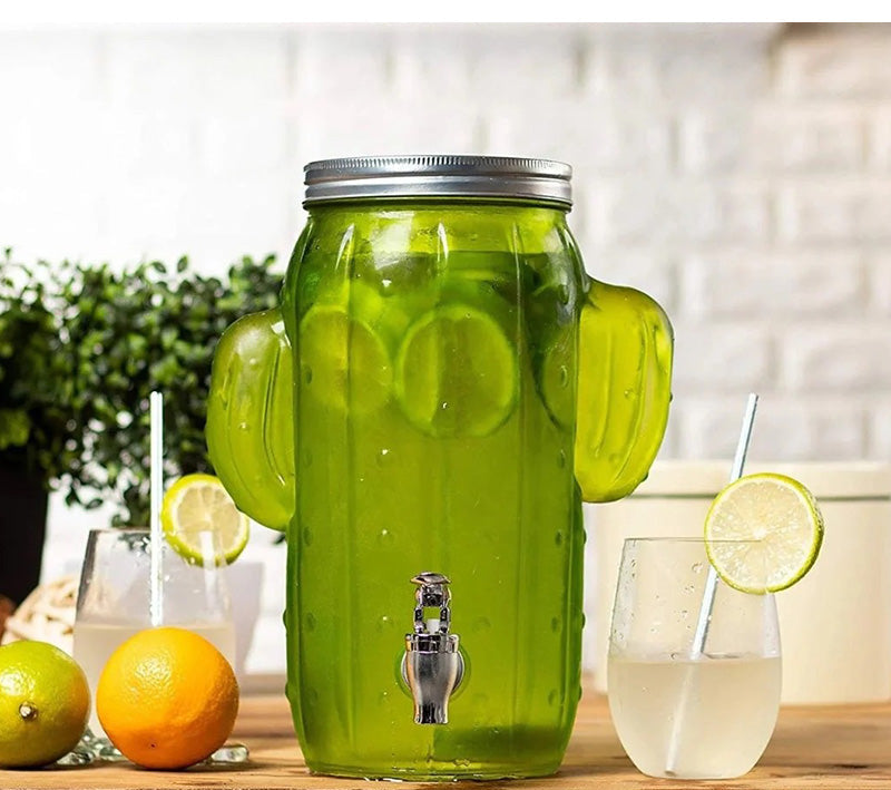 3.5L Glass Beverage Dispenser