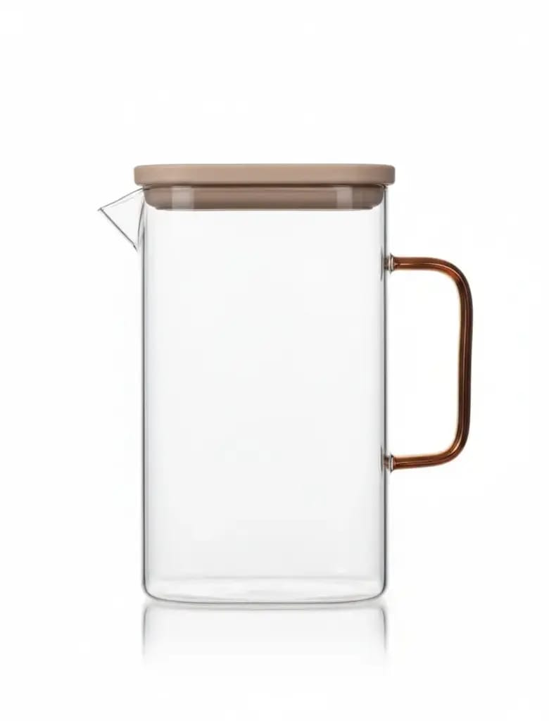 Rectangular Glass Jug