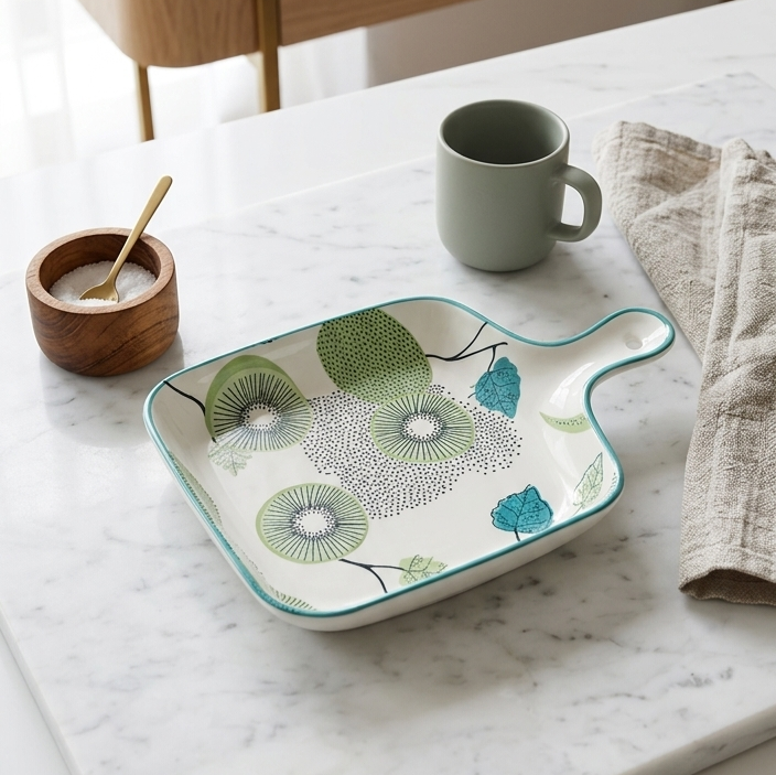 Serving Platter with Handle